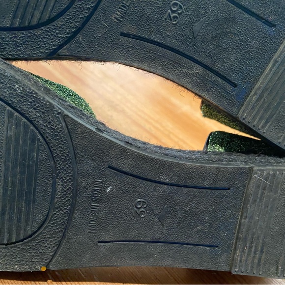 Like green sparkling flats - Picture 4 of 12